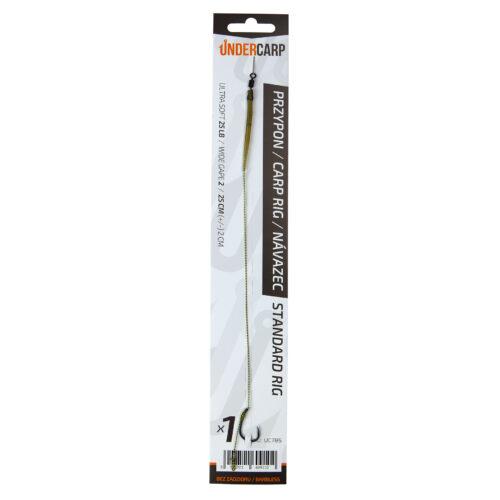 UnderCarp Przypon Karpiowy Standard Rig Barbless 2