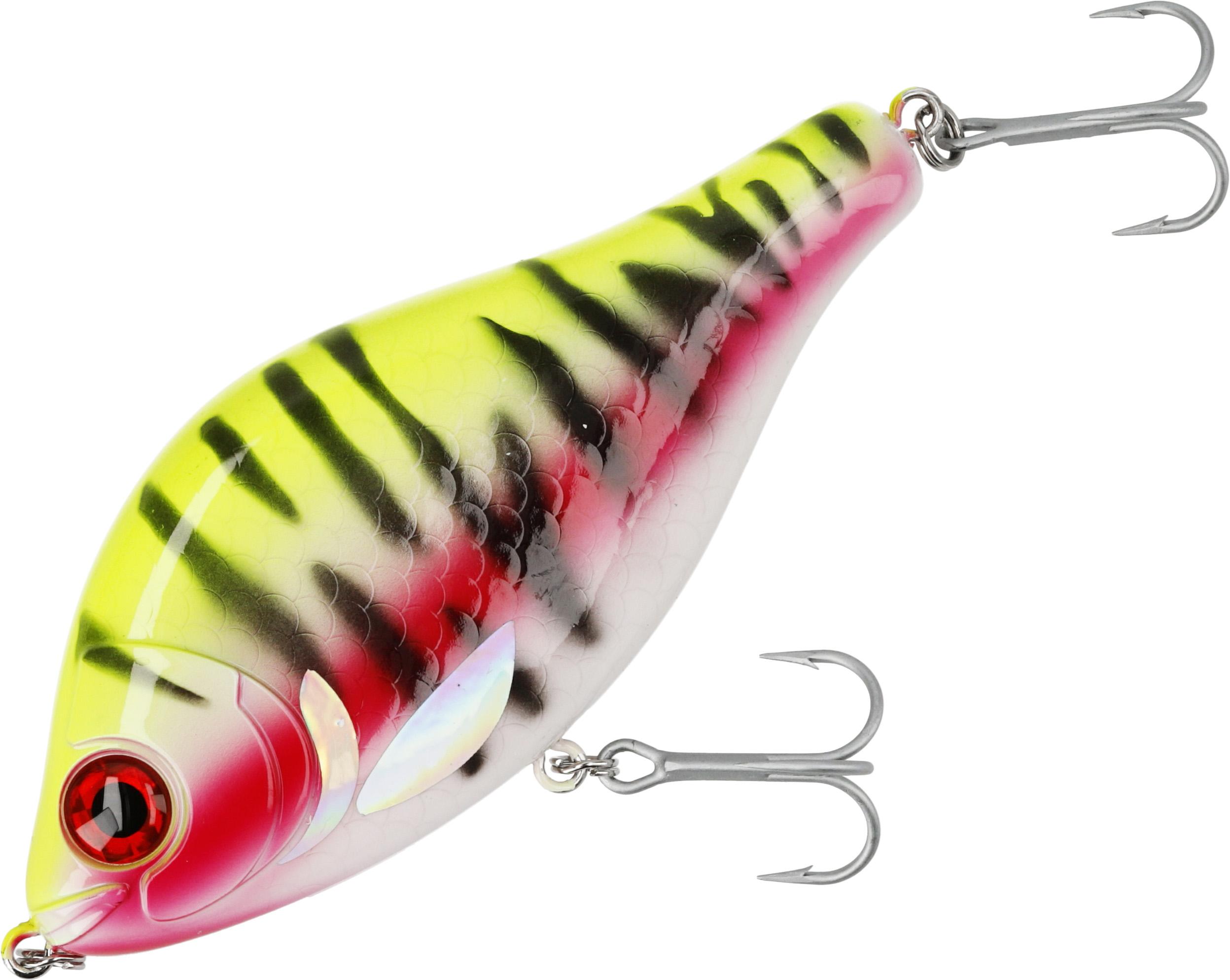Mikado Wobler MFT Jerk 10cm 51g Lemon Tiger tonący