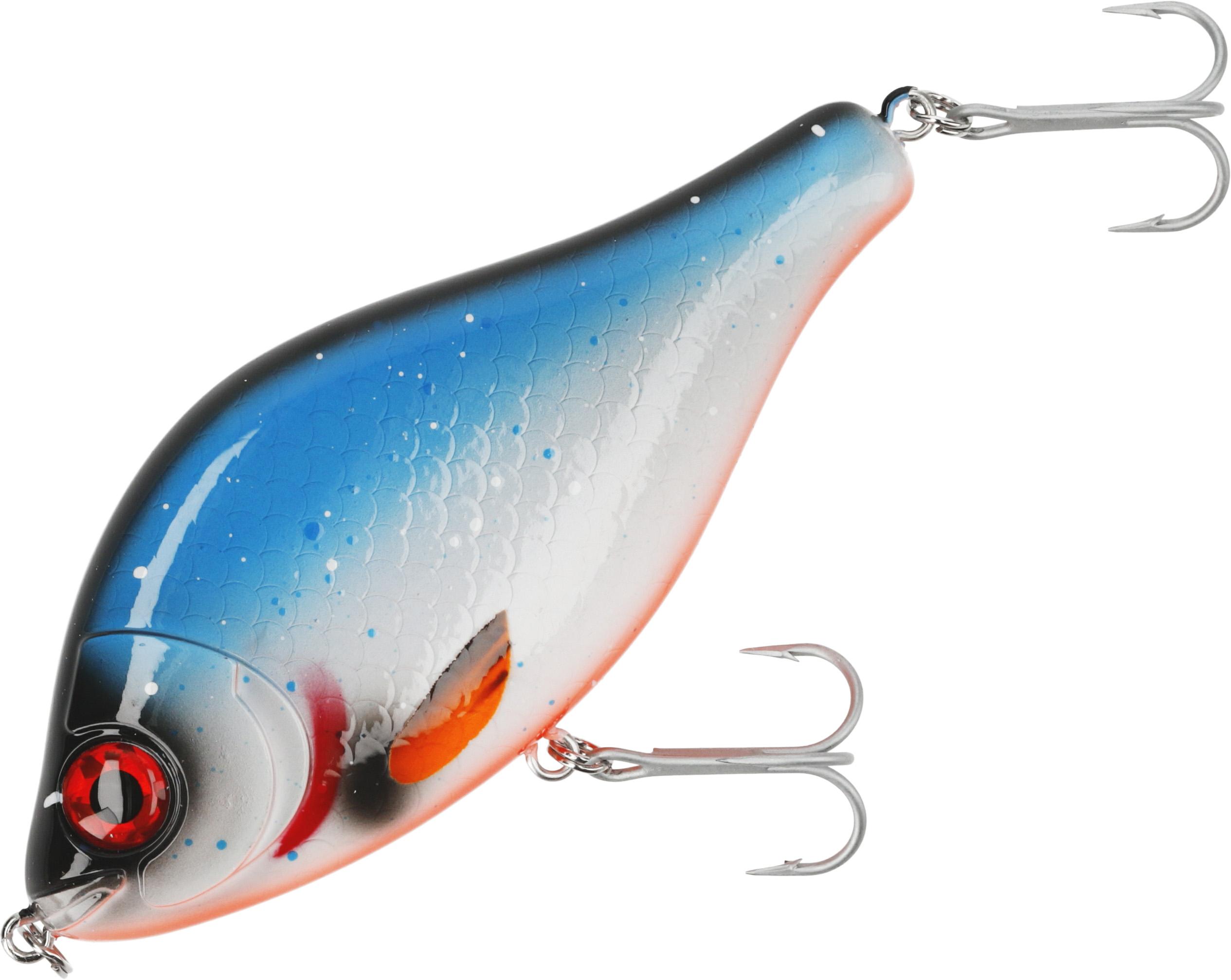 Mikado Wobler MFT Jerk 10cm 51g Blue Roach tonący