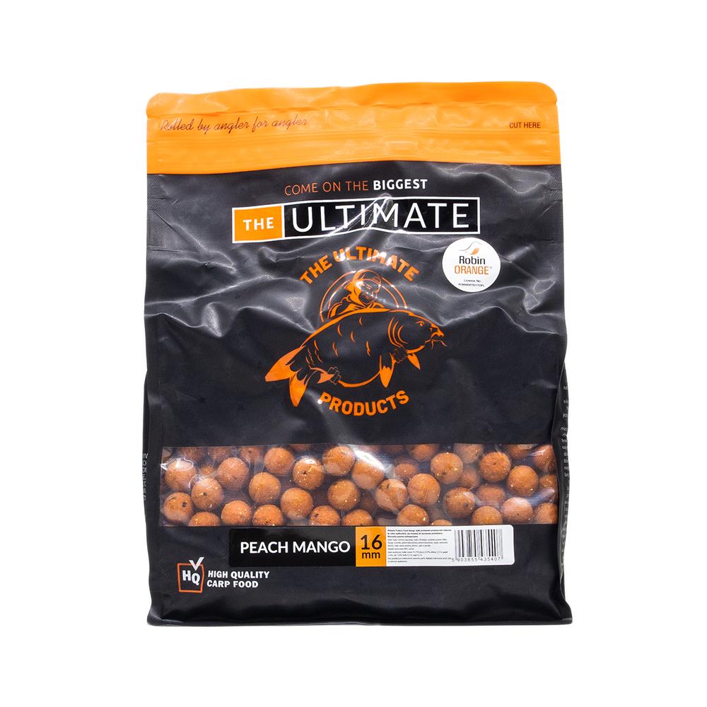 The Ultimate Peach Mango 16mm 1kg kulki zanętowe