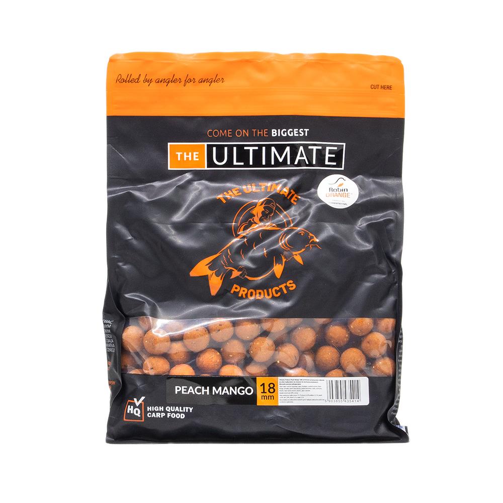 The Ultimate Peach Mango 18mm 1kg kulki zanętowe