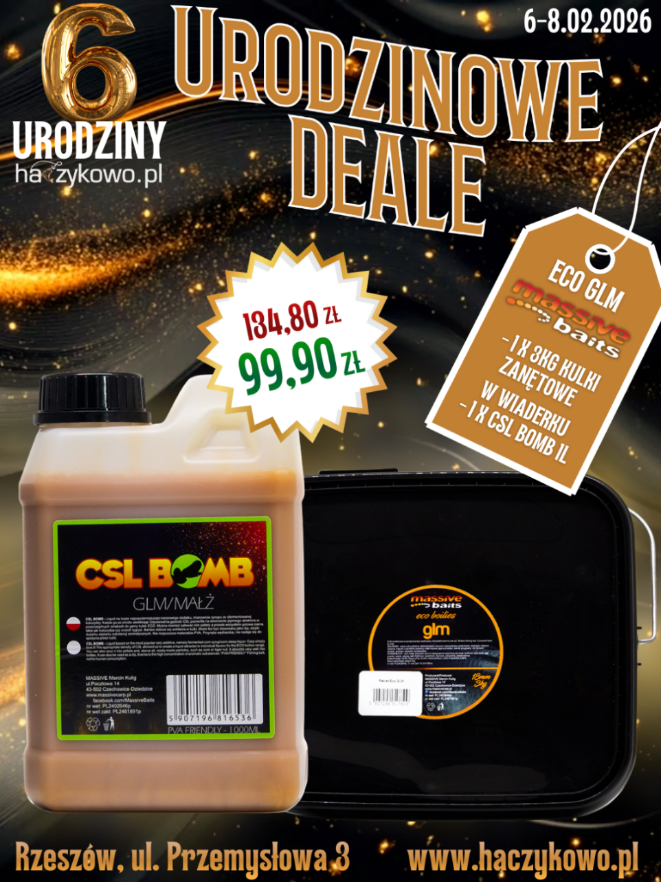 Massive Baits Pakiet Eco GLM