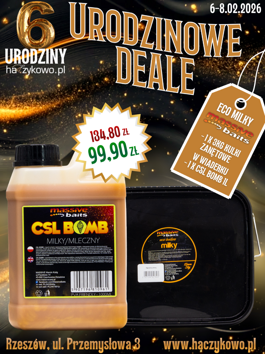 Massive Baits Pakiet Eco Milky
