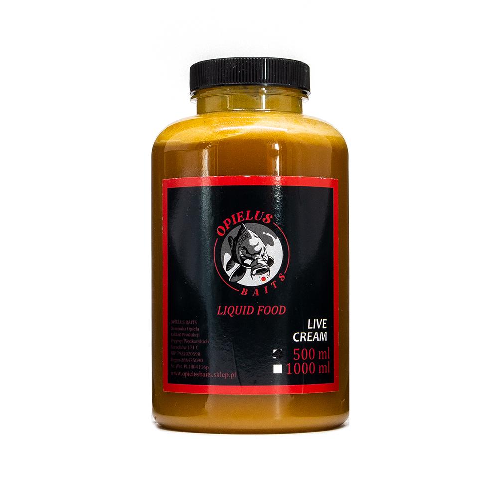 Opielus Baits Liquid Food Live Cream 500ml
