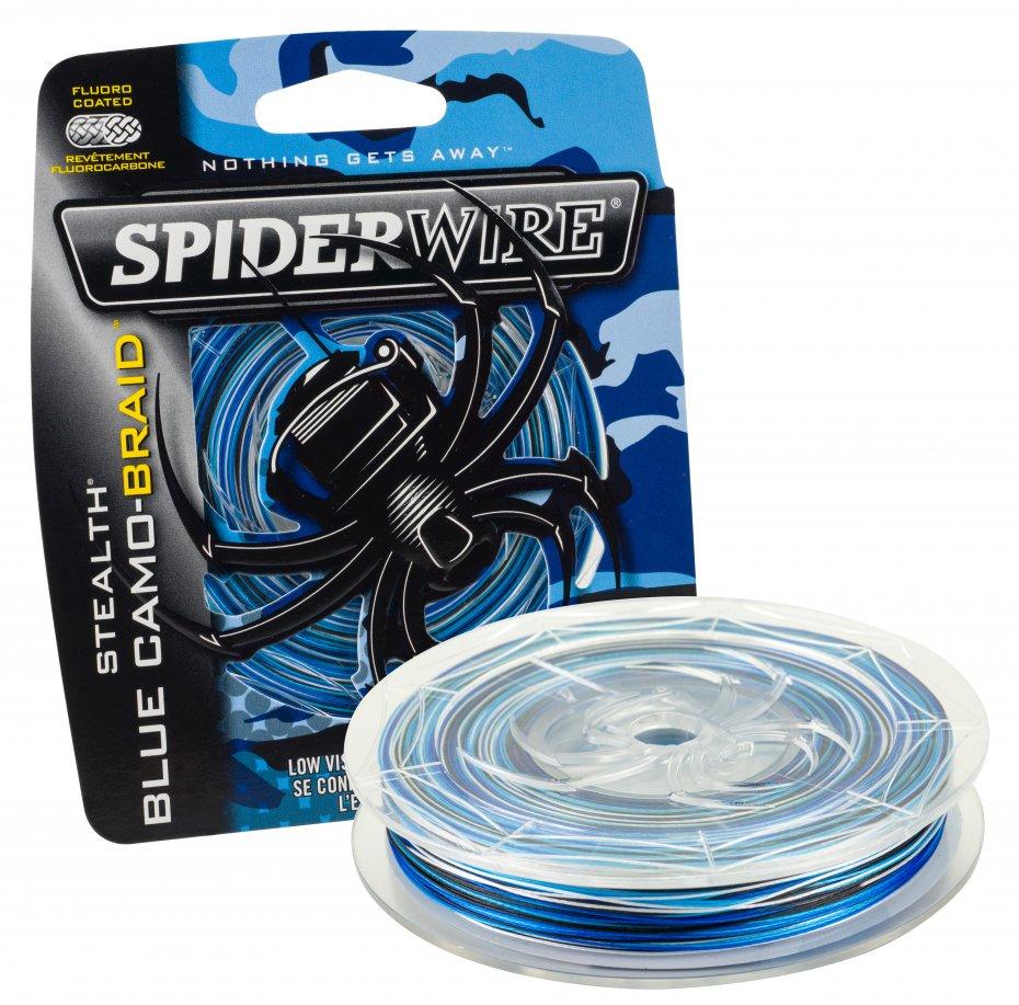 SpiderWire Stealth Blue Camo 0.12mm 137m plecionka