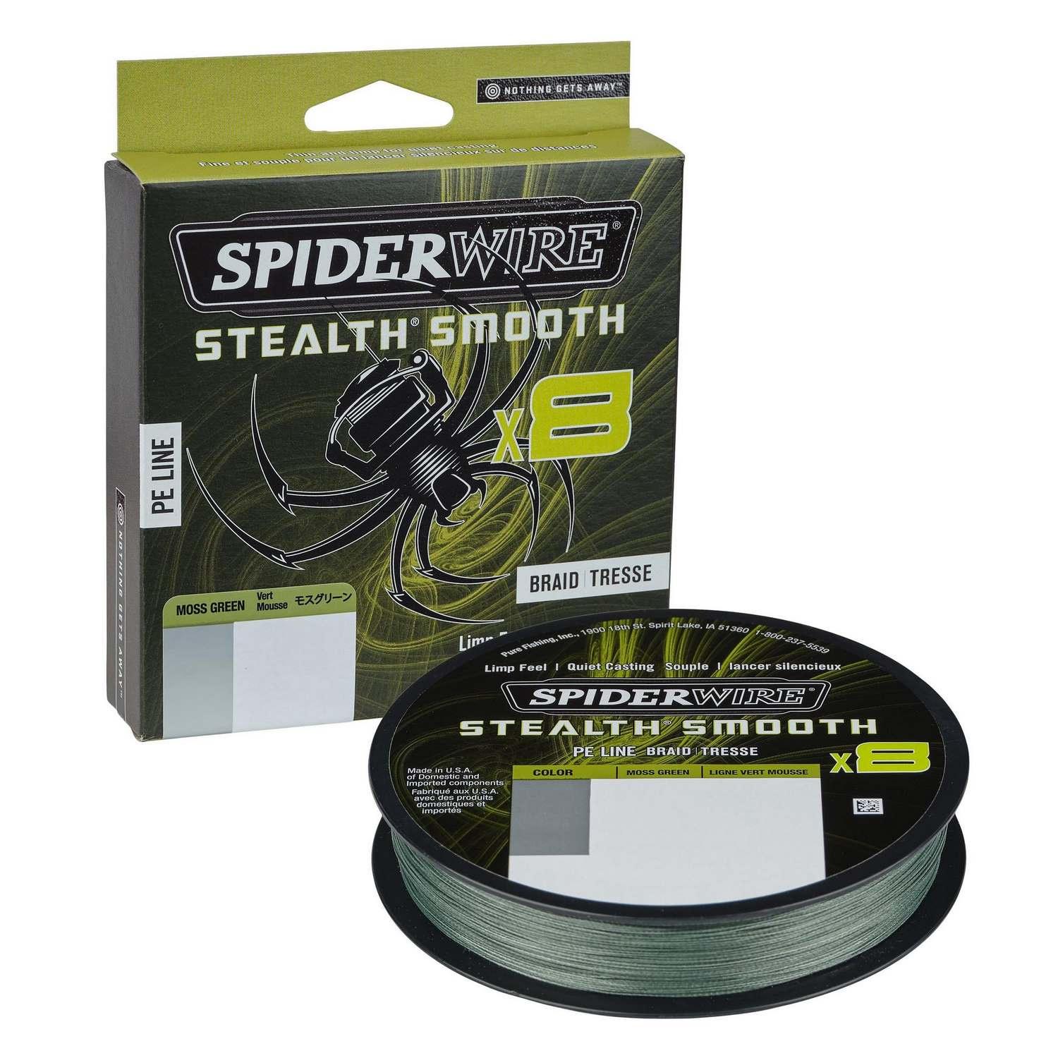 SpiderWire Stealth Smooth x8 0.29mm 300m Moss Green plecionka