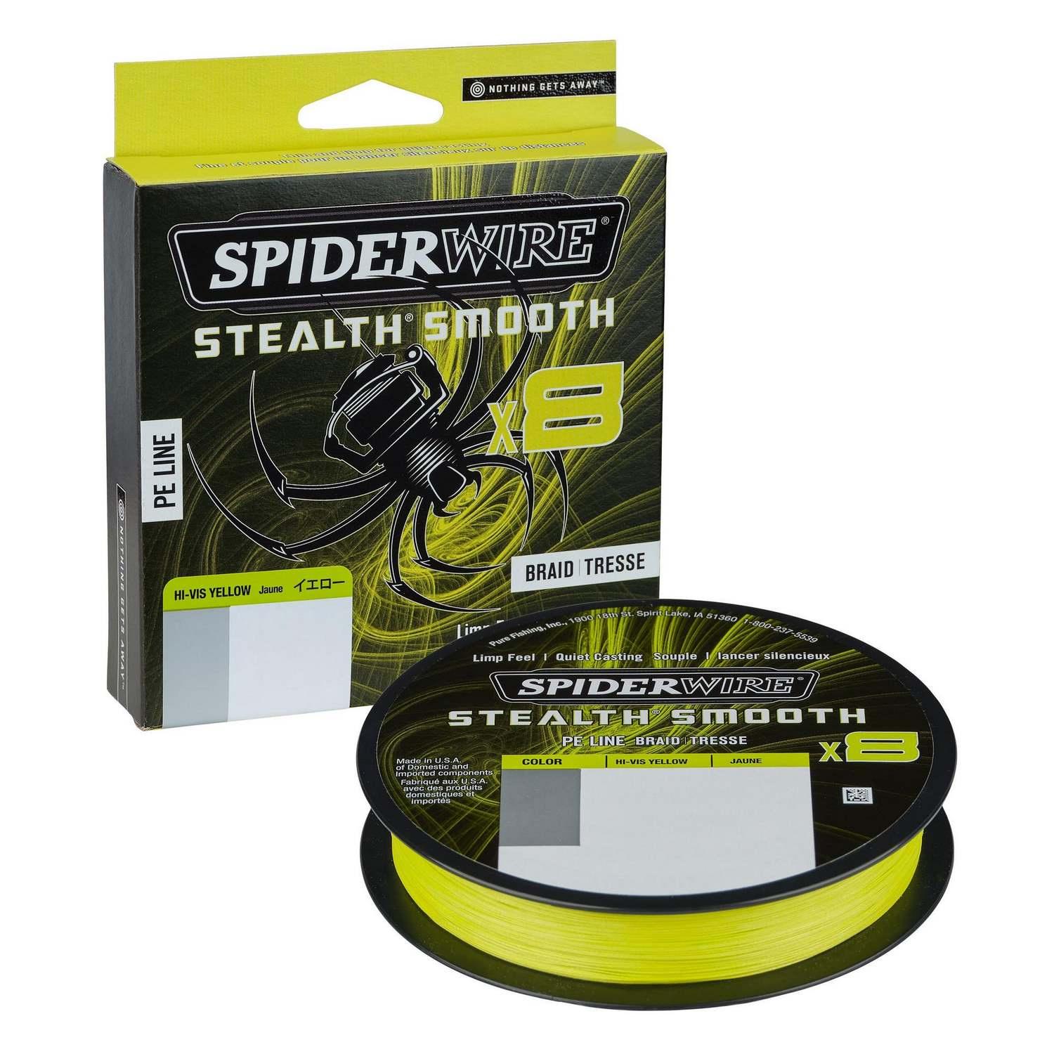 SpiderWire Stealth Smooth x8 0.29mm 300m Hi-Vis Yellow plecionka
