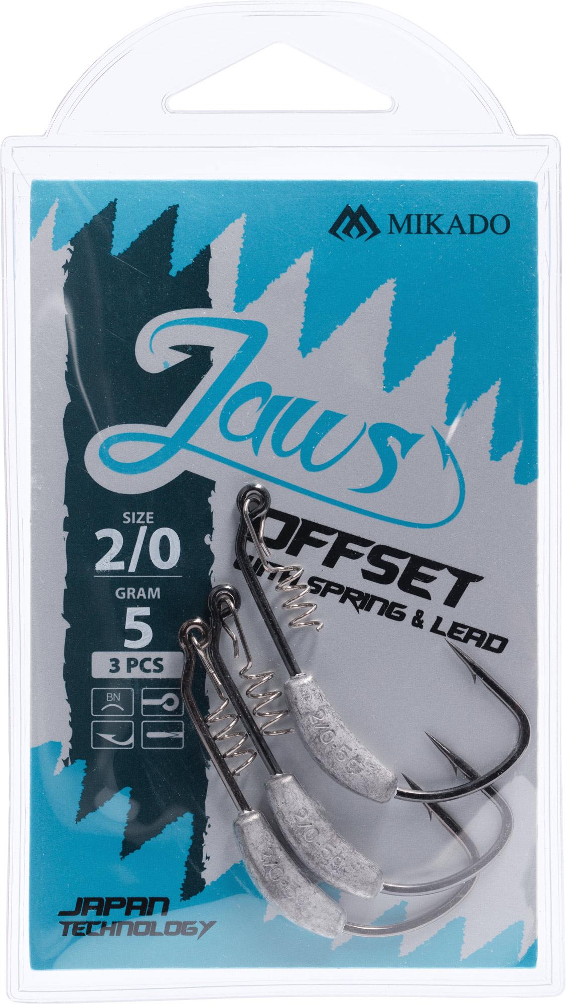 Mikado Jaws Offset z wkrętem 7g r.3/0 3szt.