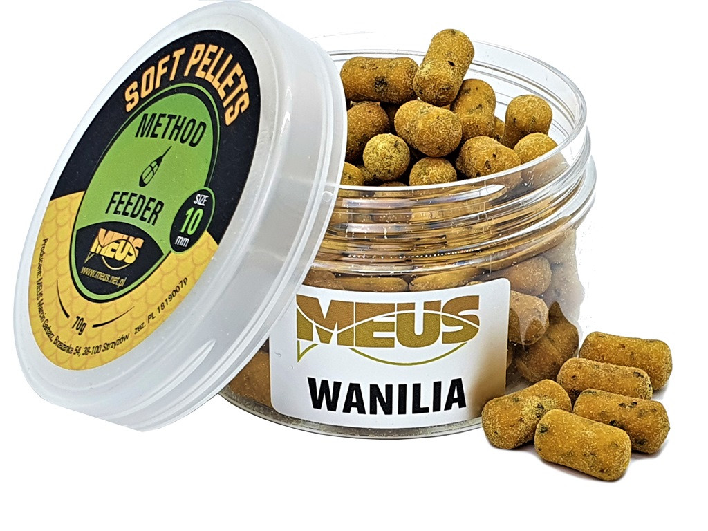Meus 10mm Wanilia Pellet Soft  Method Feeder
