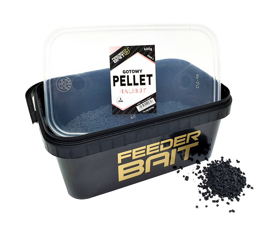 Feeder Bait Gotowy Pellet 2mm Halibut 600g