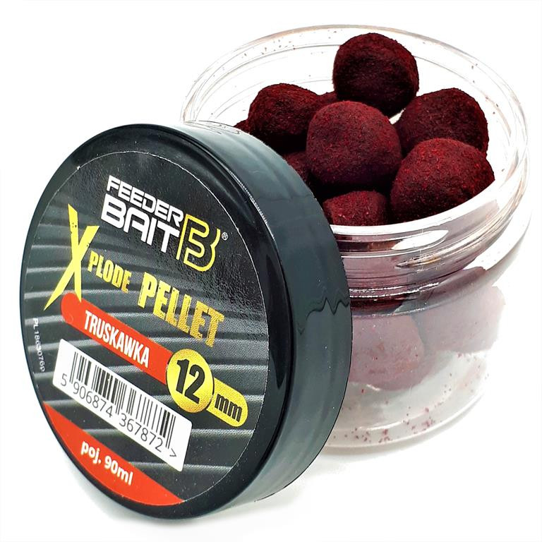 Feeder Bait Xplode Pellet 12mm Truskawka