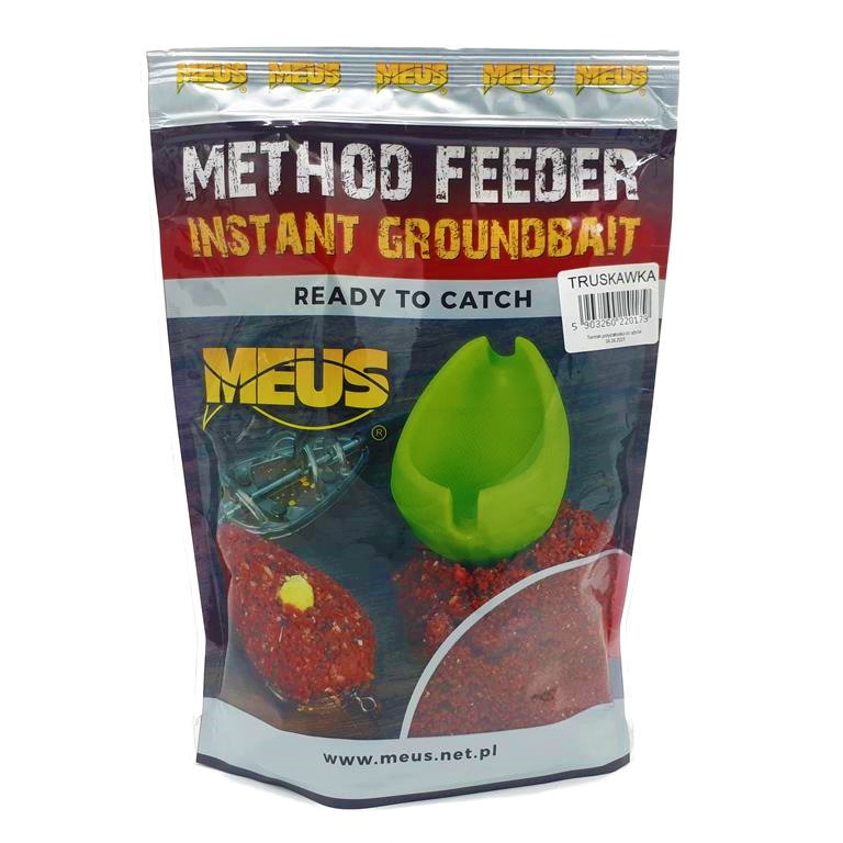 Meus Truskawka Gotowa Zanęta Instant Groundbait 700g