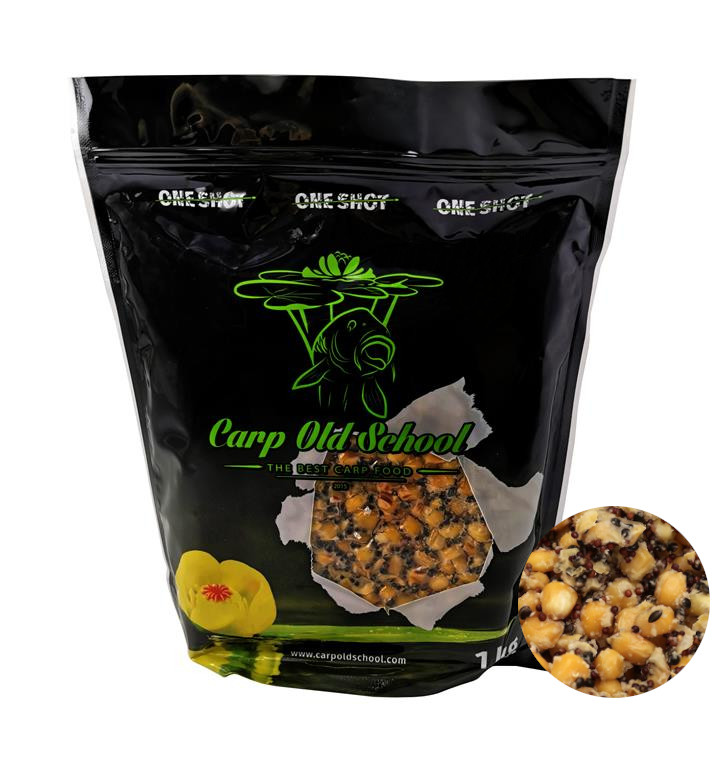Carp Old School Mix Ziaren Naturalny 1kg 
